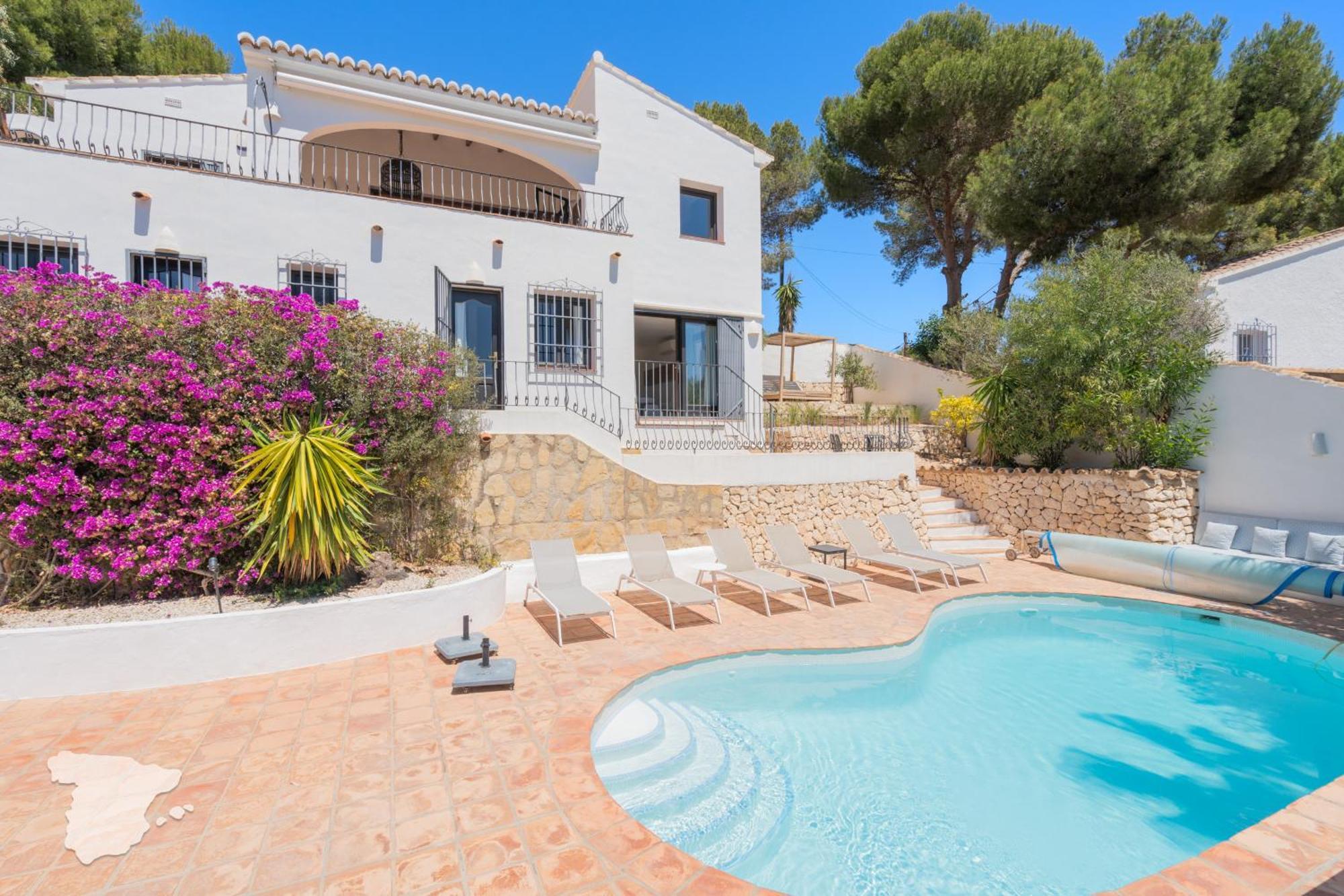 Costablancadreams Casa La Cereza In Moraira Villa Exterior photo
